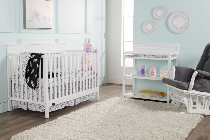 Harper 4-in-1 Convertible Crib - Snow White