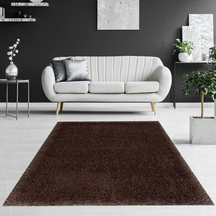 Lawson Coffee Area Rug - 5' x 7'