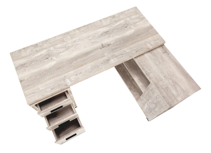 Rickey L-Shaped Corner Desk - Natural 