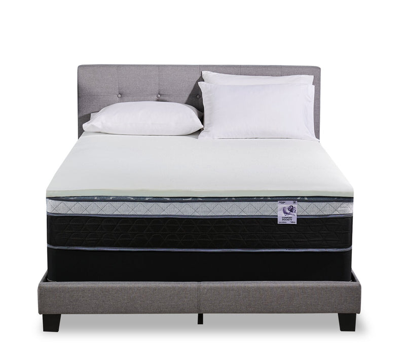 Springwall Silver Luxury Firm Twin Mattress Topper