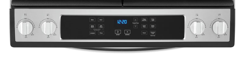 Whirlpool 5 Cu. Ft. Gas Range with Frozen Bake™ - WEG515S0LS