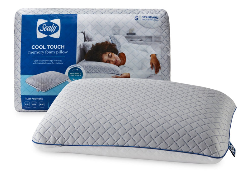 Sealy® Cool Touch Memory Foam Pillow