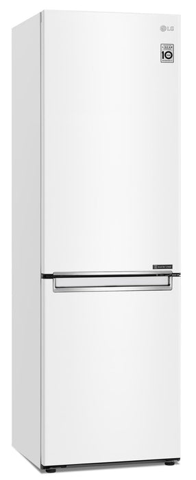 LG 12 Cu. Ft. Counter-Depth Bottom-Freezer Refrigerator - LBNC12231W
