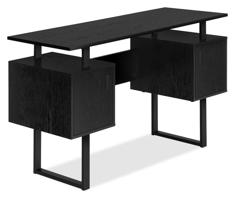 Rafa Office Desk - Black