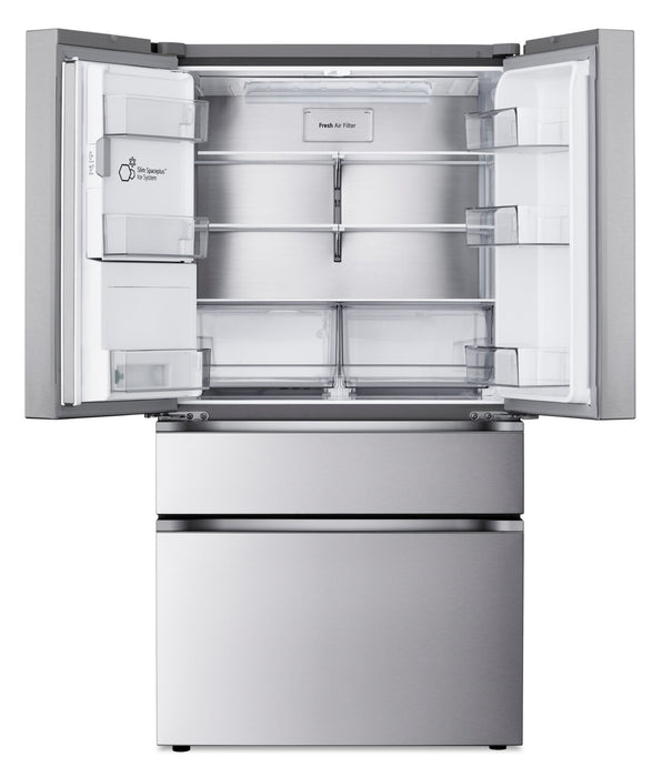 LG 29 Cu. Ft. Smart 4-Door French-Door Refrigerator with Full-Convert Drawer™ - LF29S8330S