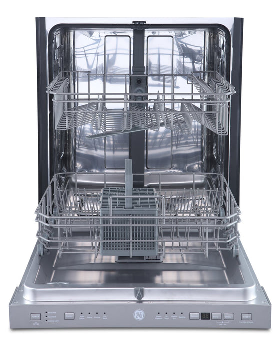 GE 24\" Built-In Top Control Dishwasher with Stainless Steel Tub - GBP534SSPSS