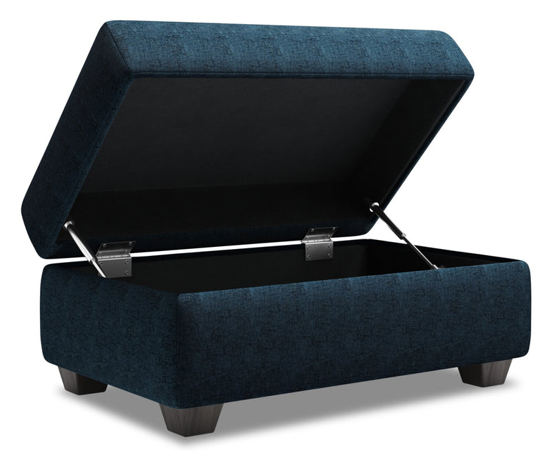 Sofa Lab The Trunk Ottoman - Luxury Indigo