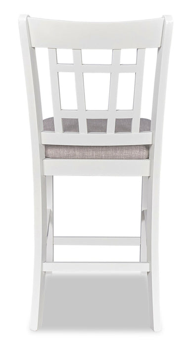 Dena Counter-Height Dining Chair - White