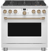Café 5.75 Cu. Ft. Commercial-Style 6-Burner Dual Fuel Range - C2Y366P4TW2