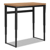 Kai Height-Adjustable Desk - Brown
