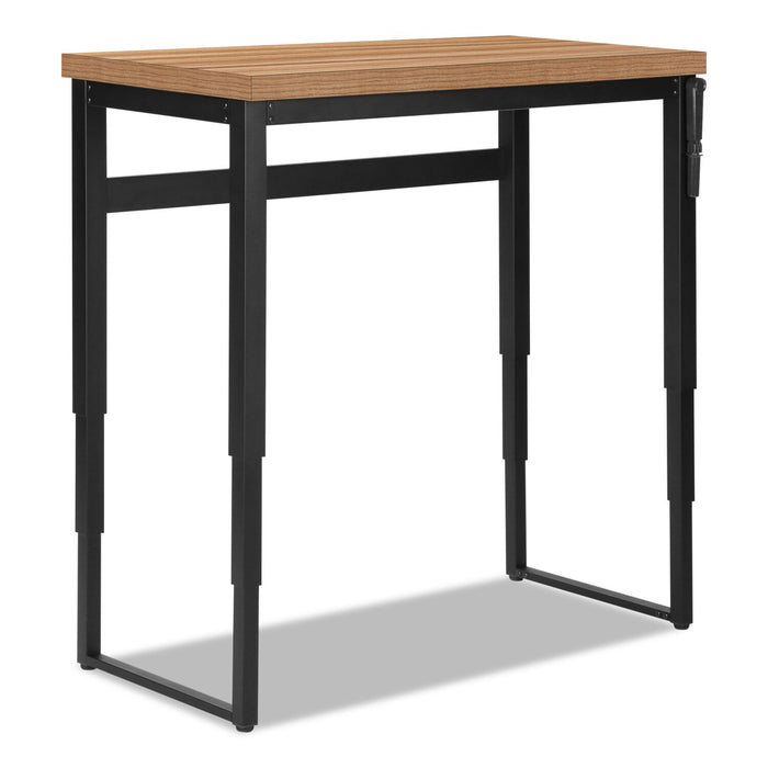 Kai Height-Adjustable Desk - Brown