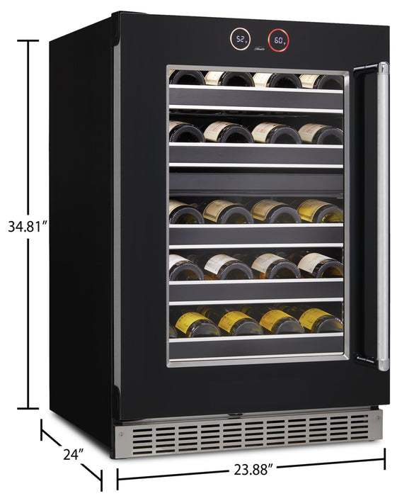 Silhouette Reserve 5 Cu. Ft. 37-Bottle Wine Cellar - SRVWC050L