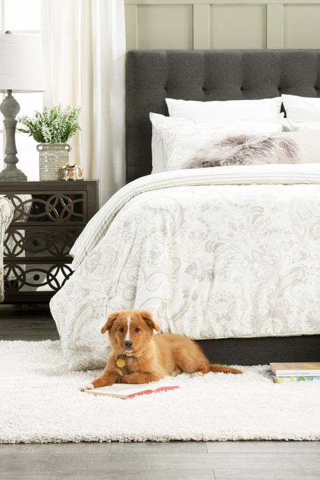 Jace Storage Full Bed - Grey