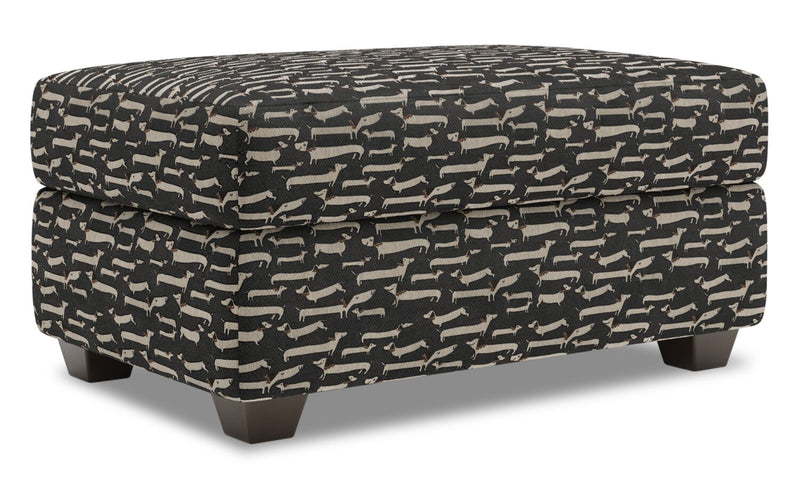 Sofa Lab The Trunk Ottoman - Peppercorn