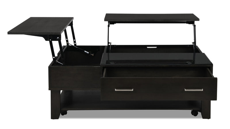 Landon Coffee Table with Lift Top - Grey