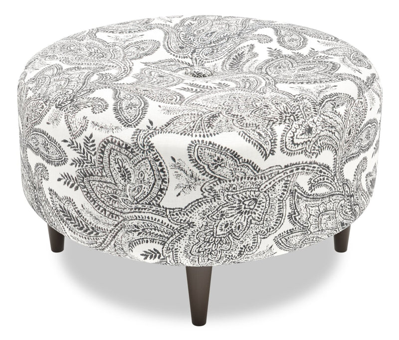 Sofa Lab The Curve Ottoman - Dalmatian