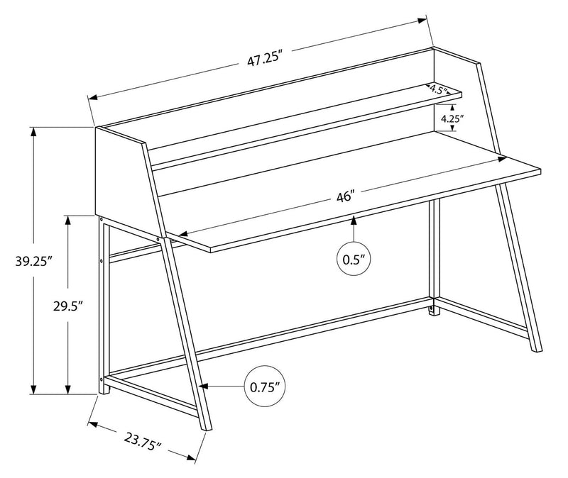 Lawson Desk - Black