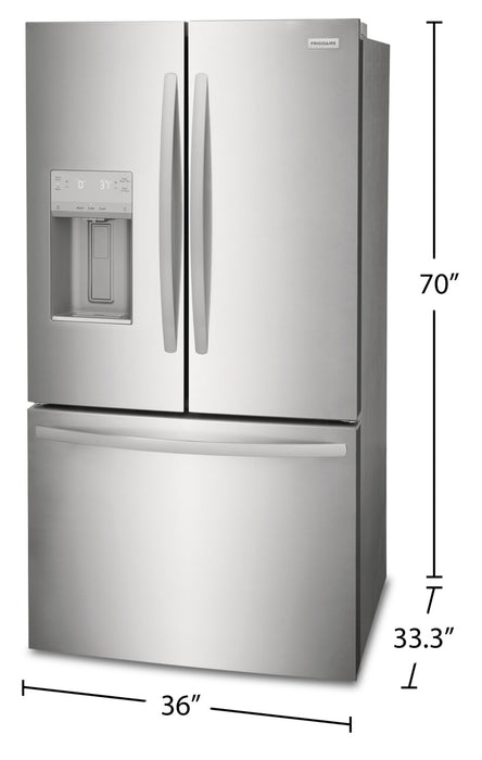 Frigidaire 27.8 Cu. Ft. French-Door Refrigerator - FRFS2823AS