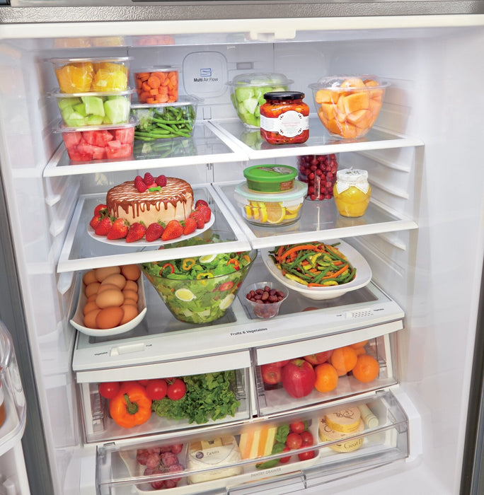 LG 21.8 Cu. Ft. French-Door Refrigerator with Exterior Water Dispenser- LRFWS2200S