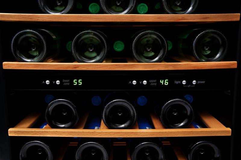 Frigidaire 4.4 Cu. Ft. 45-Bottle Two-Zone Wine Cooler - FRWW4543AS 