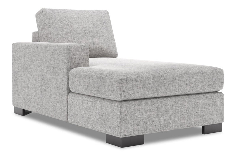 Sofa Lab Track LAF Chaise - Luna Domino