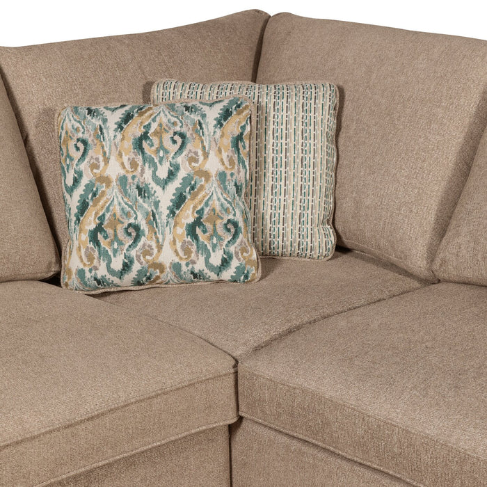 Haven 2-Piece Left-Facing Chenille Sectional - Taupe