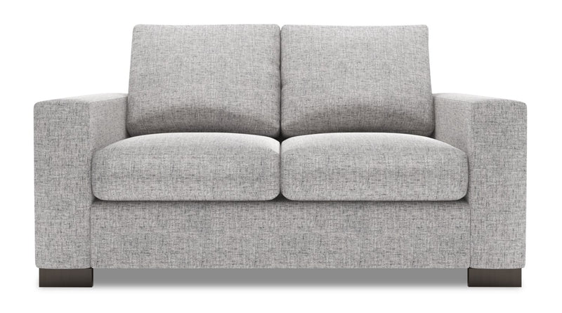 Sofa Lab Track Loveseat - Luna Domino