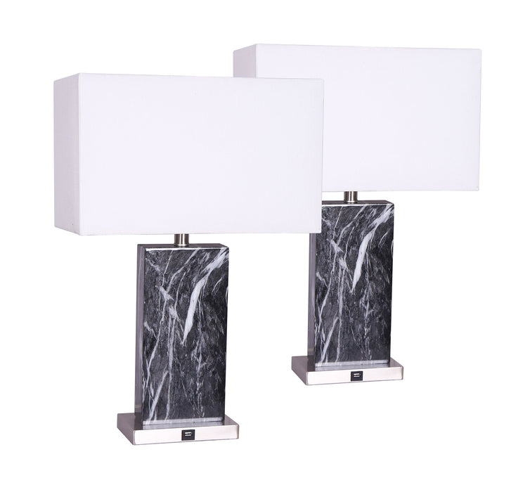Pearl 2-Piece Table Lamp Set