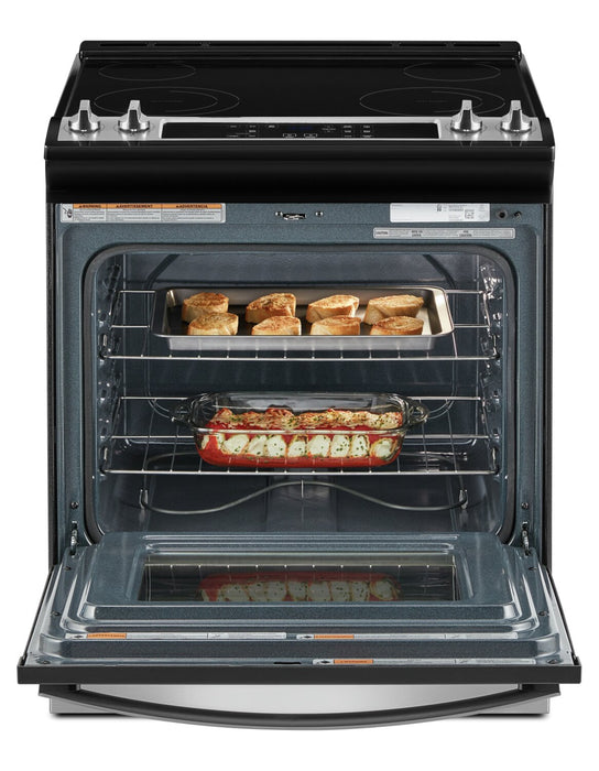 Whirlpool 4.8 Cu. Ft. Electric Range with Frozen Bake™ - YWEE515S0LS