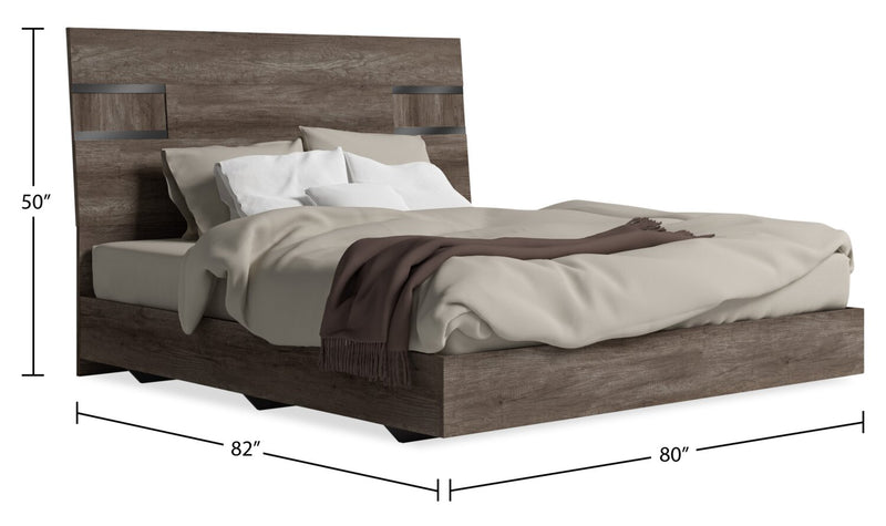 Gino King Bed