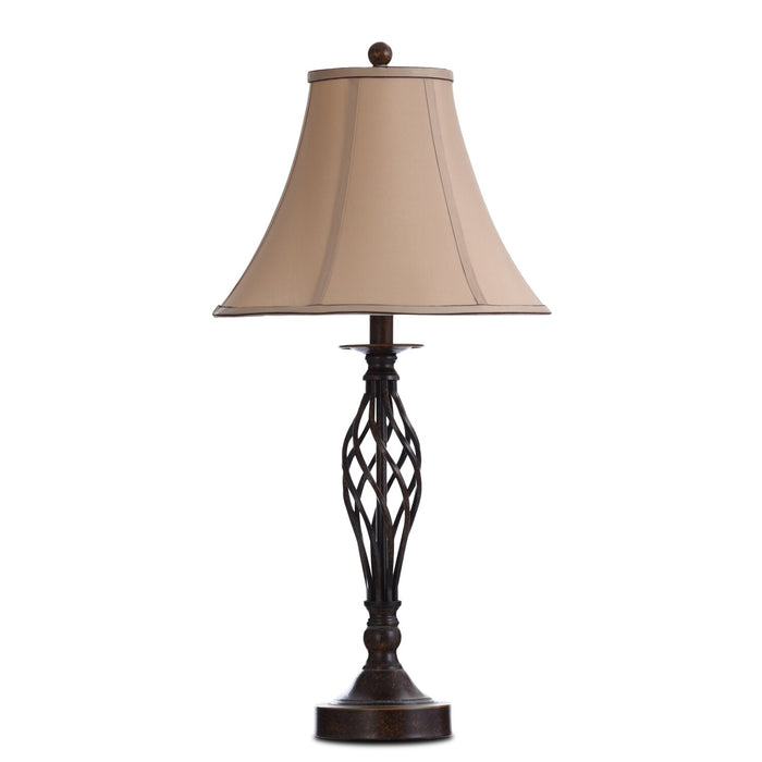 Fiona 3-Piece Floor and Two Table Lamps Set