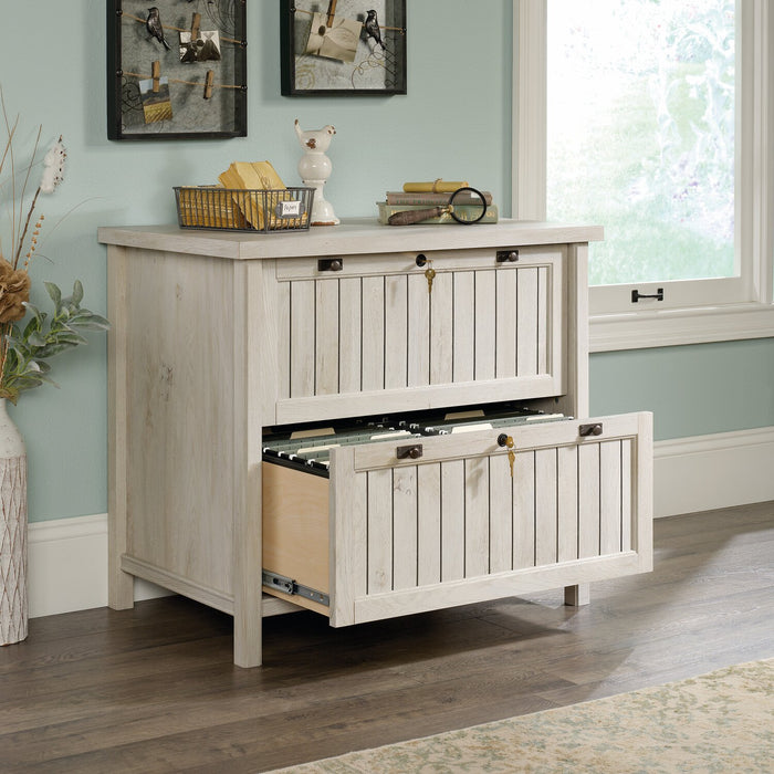 Retta Filing Cabinet - Chalked Chestnut 