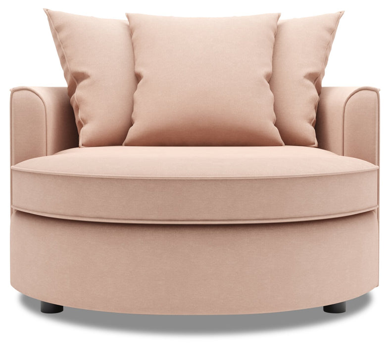 Sofa Lab The Cuddler Chair - Pax Rose