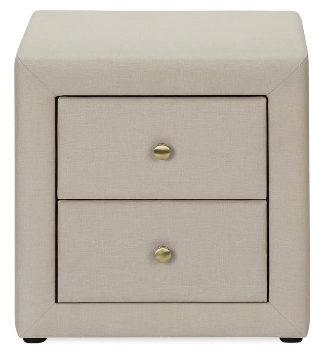 Zara Nightstand – Beige