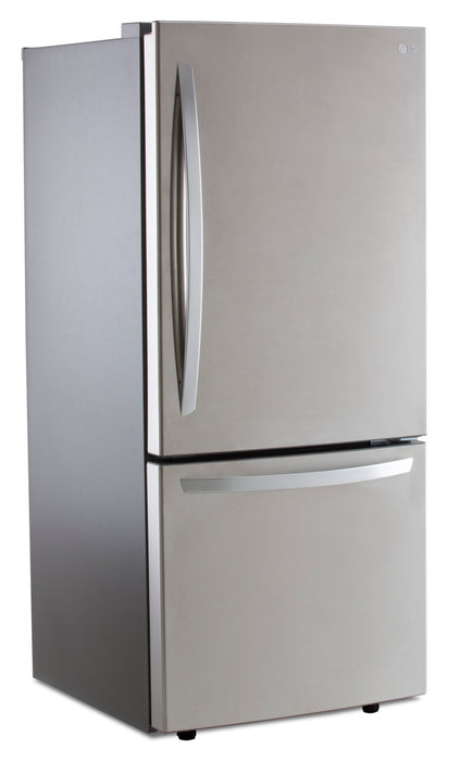 LG 22 Cu. Ft. Bottom-Freezer Refrigerator - LRDNS2200S