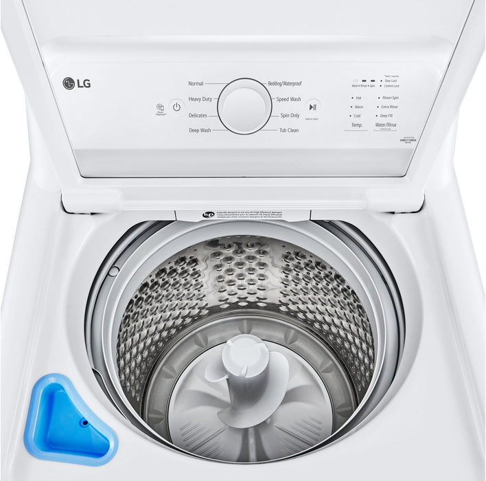 LG 4.8 Cu. Ft. Top-Load Washer with 4-Way Agitator - WT6105CW