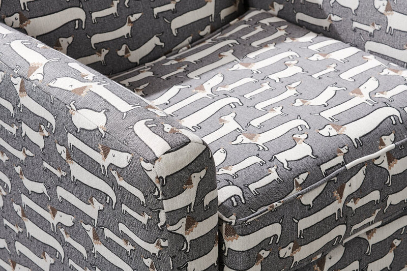 Sofa Lab The Swivel Chair - Peppercorn