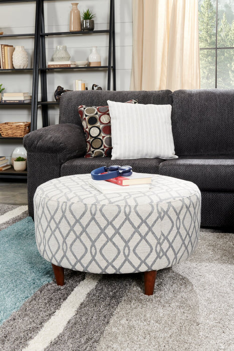 Sofa Lab The Curve Ottoman - Steel