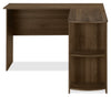 Eason L-Shaped Desk - Walnut