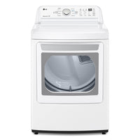 LG 7.3 Cu. Ft. Electric Dryer - White - DLE7150W 