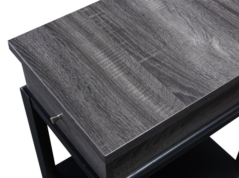 Torry Chairside Table – Grey 