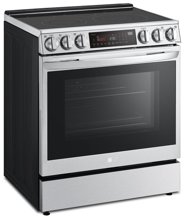 LG 6.3 Cu. Ft. Front-Control Electric Range with Air Fry - LSEL6335F