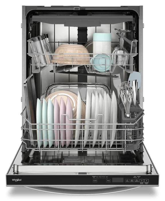 Whirlpool Flush-to-Cabinet Dishwasher with Third Rack - WDT550SAPZ 