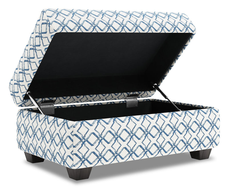 Sofa Lab The Trunk Ottoman - Ocean