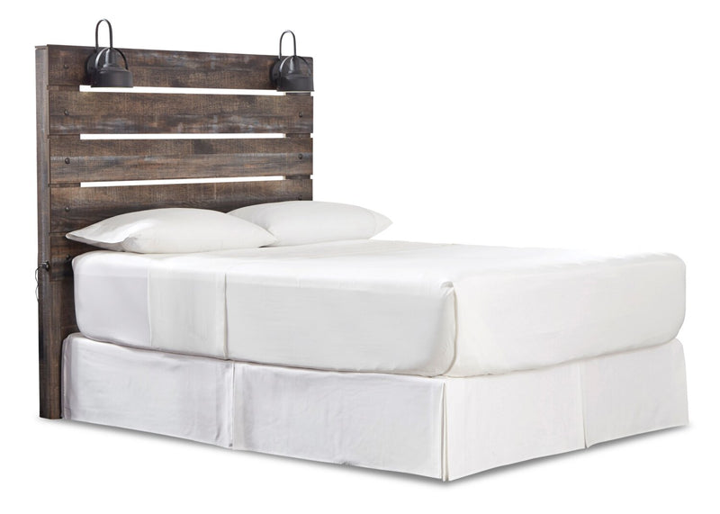 Abby Queen Headboard - Brown 