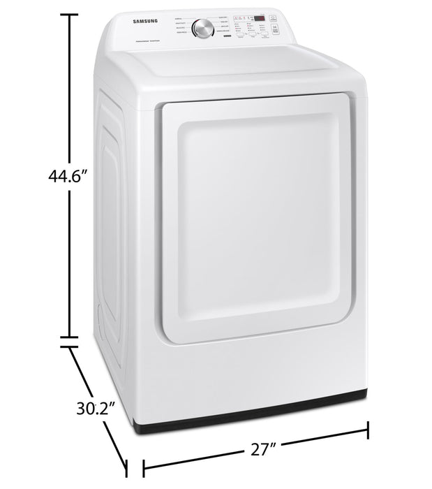 Samsung 7.2 Cu. Ft. Electric Dryer with Sensor Dry - DVE45T3200W/AC