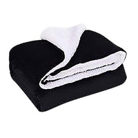 Weighted Sherpa Throw - Black 