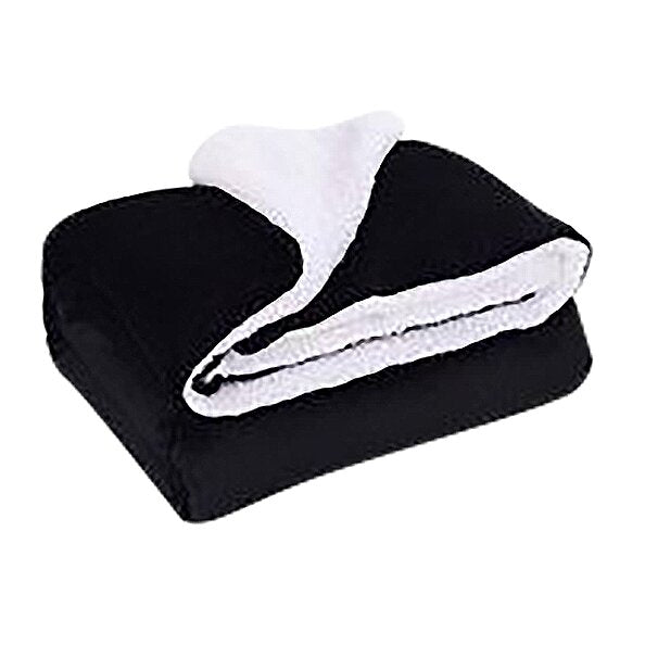 Weighted Sherpa Throw - Black