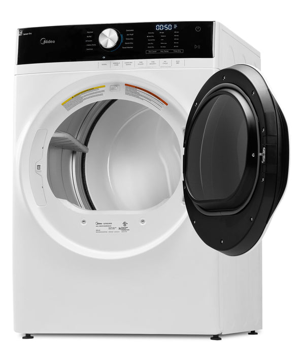 Midea 8 Cu. Ft. Electric Dryer - MLE52N4AWW