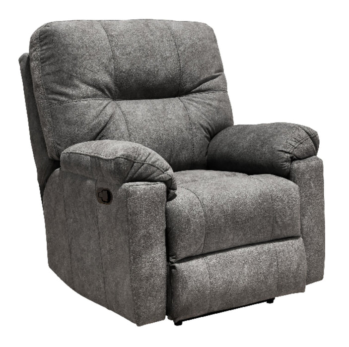 Gybson Polyester Recliner - Grey